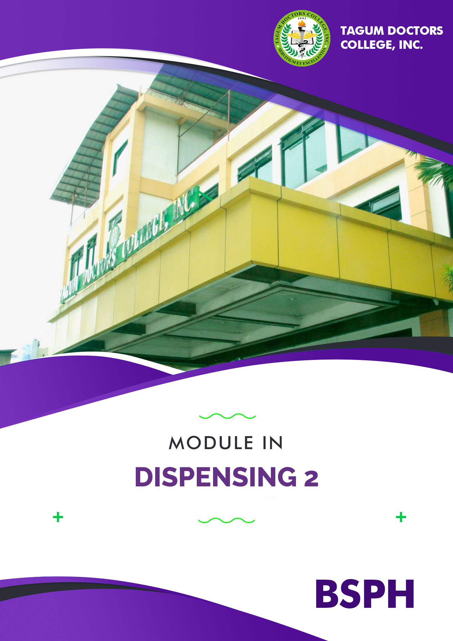 Dispensing II (Medication related problems)  - BSPh 3A