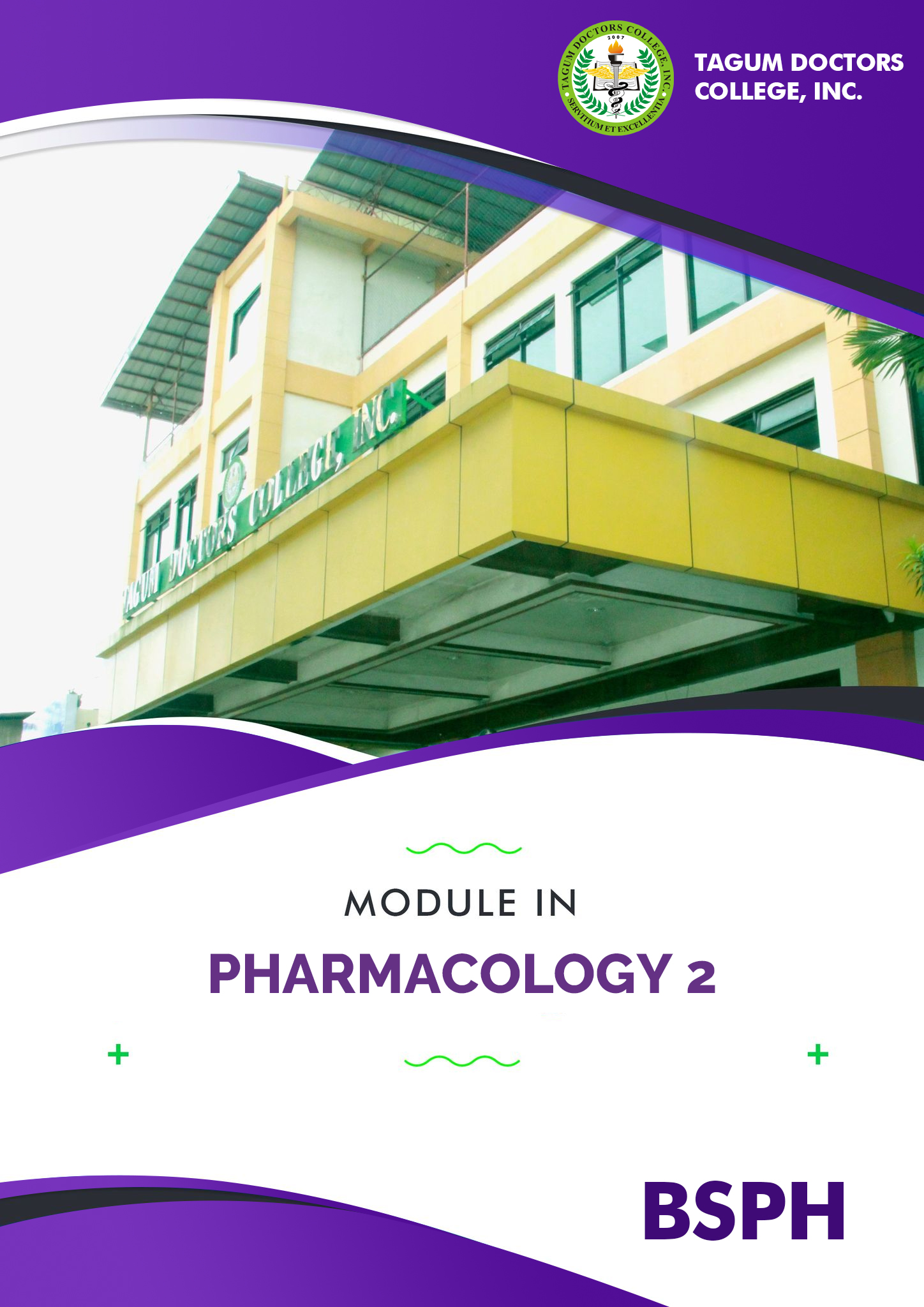 Pharmacology 2  - BSPh 3A