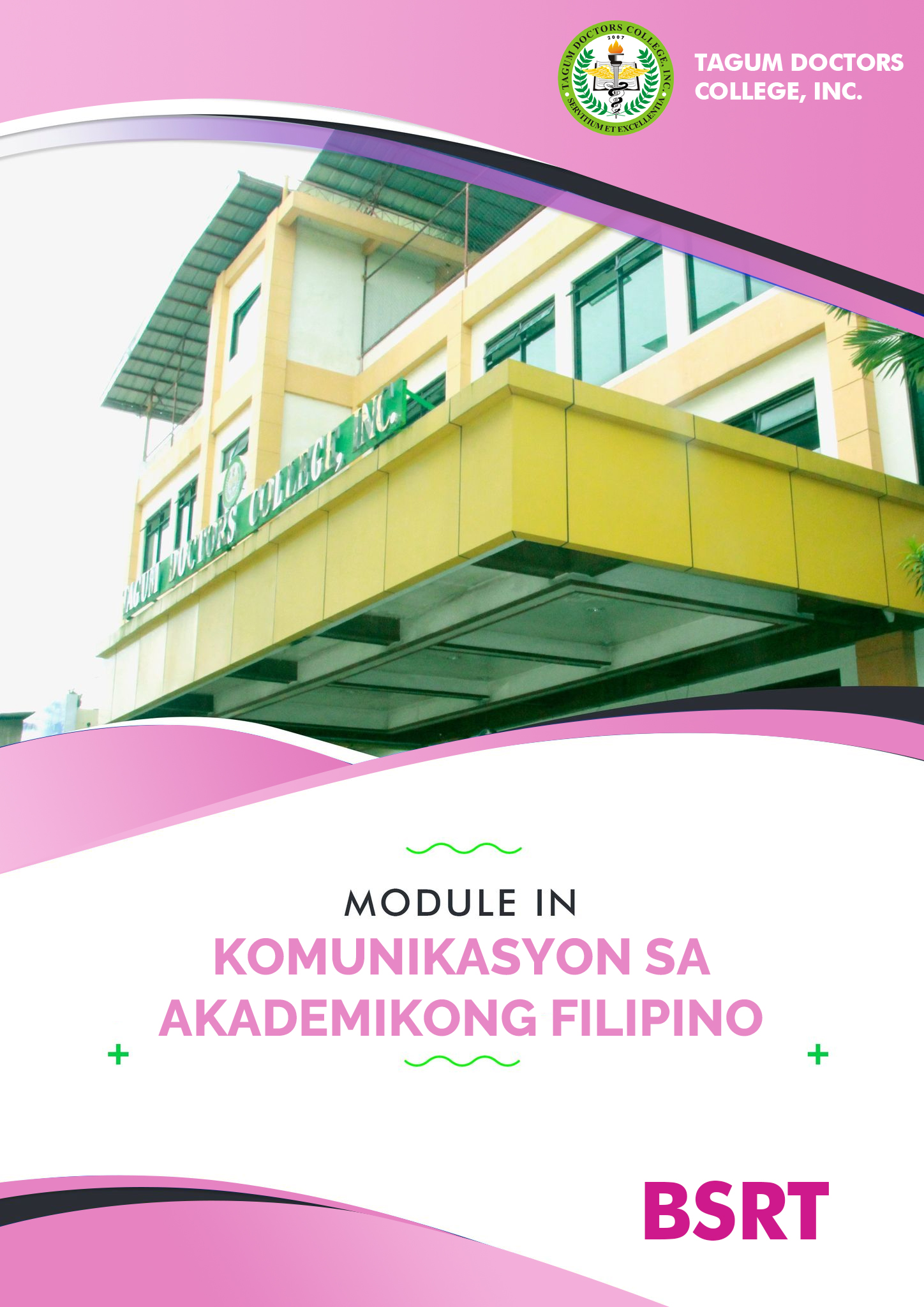 Komunikasyon sa Akademikong Filipino - BSRT 1A