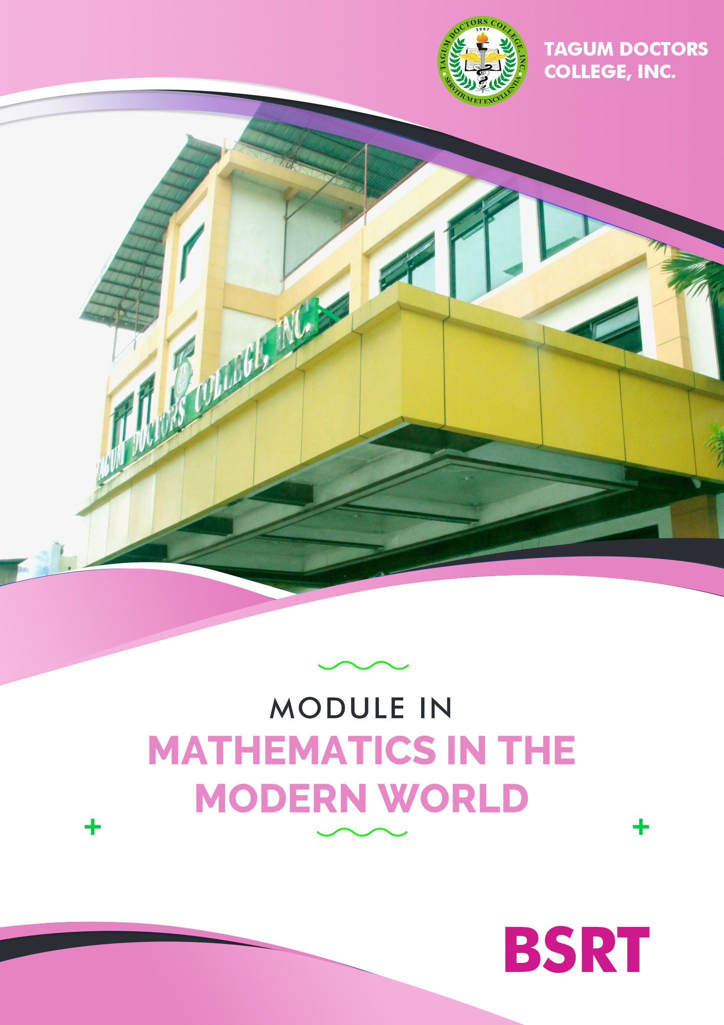 Mathematics in the Modern World - BSRT 1A