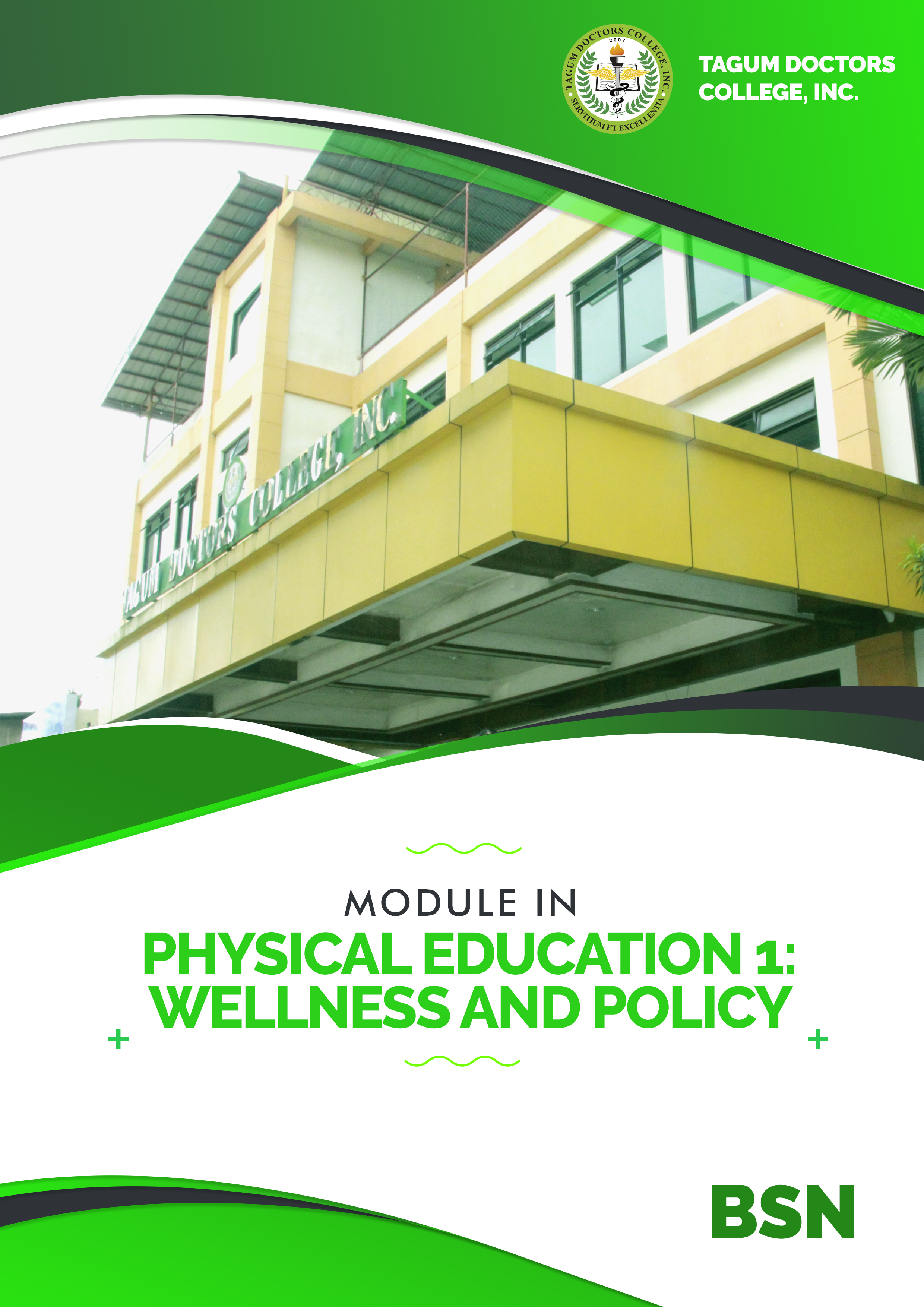 PHYSICAL EDUCATION(Wellness and Fitness) - BSN 1-NAB