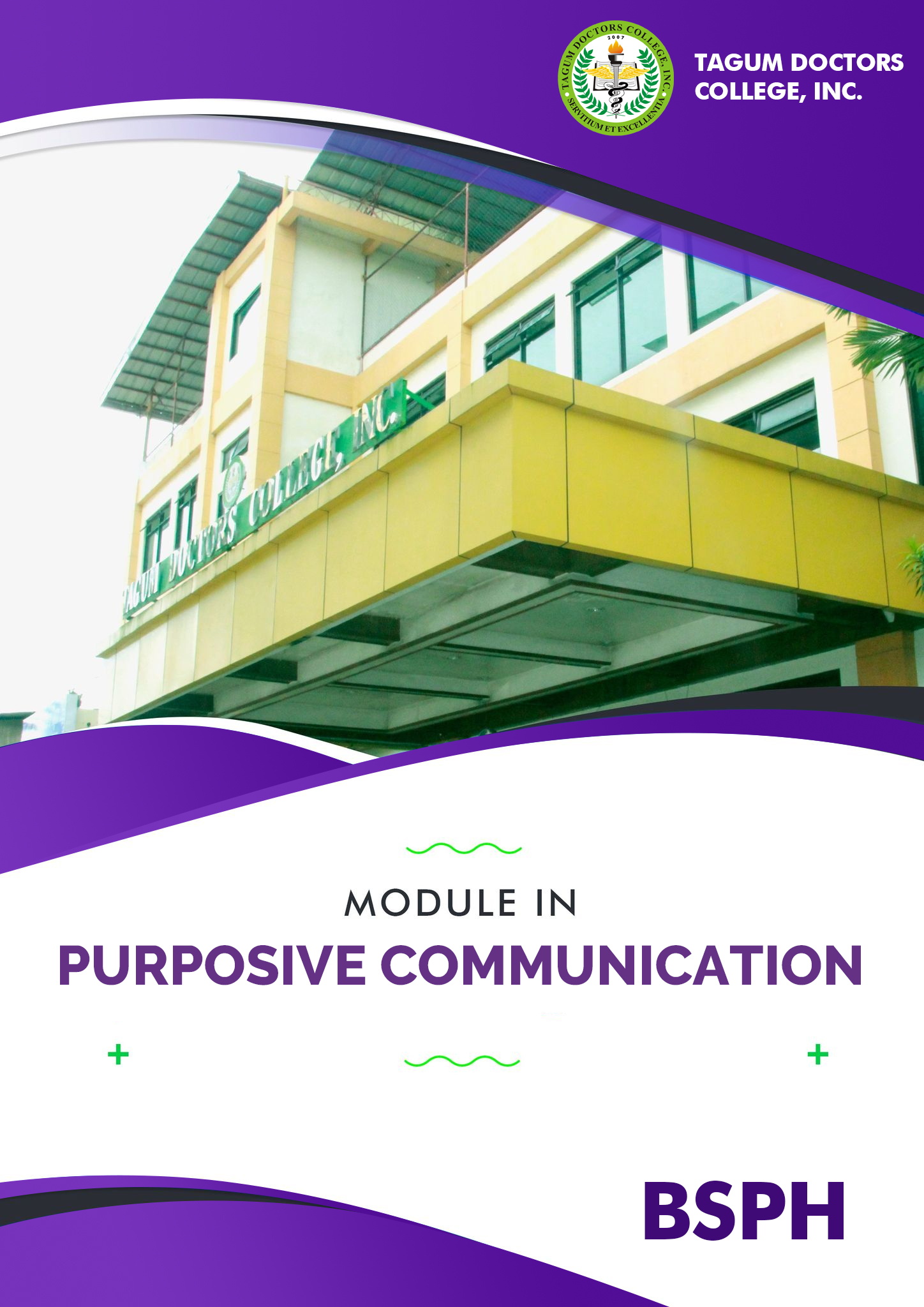 Purposive Communication - BSPh 1A
