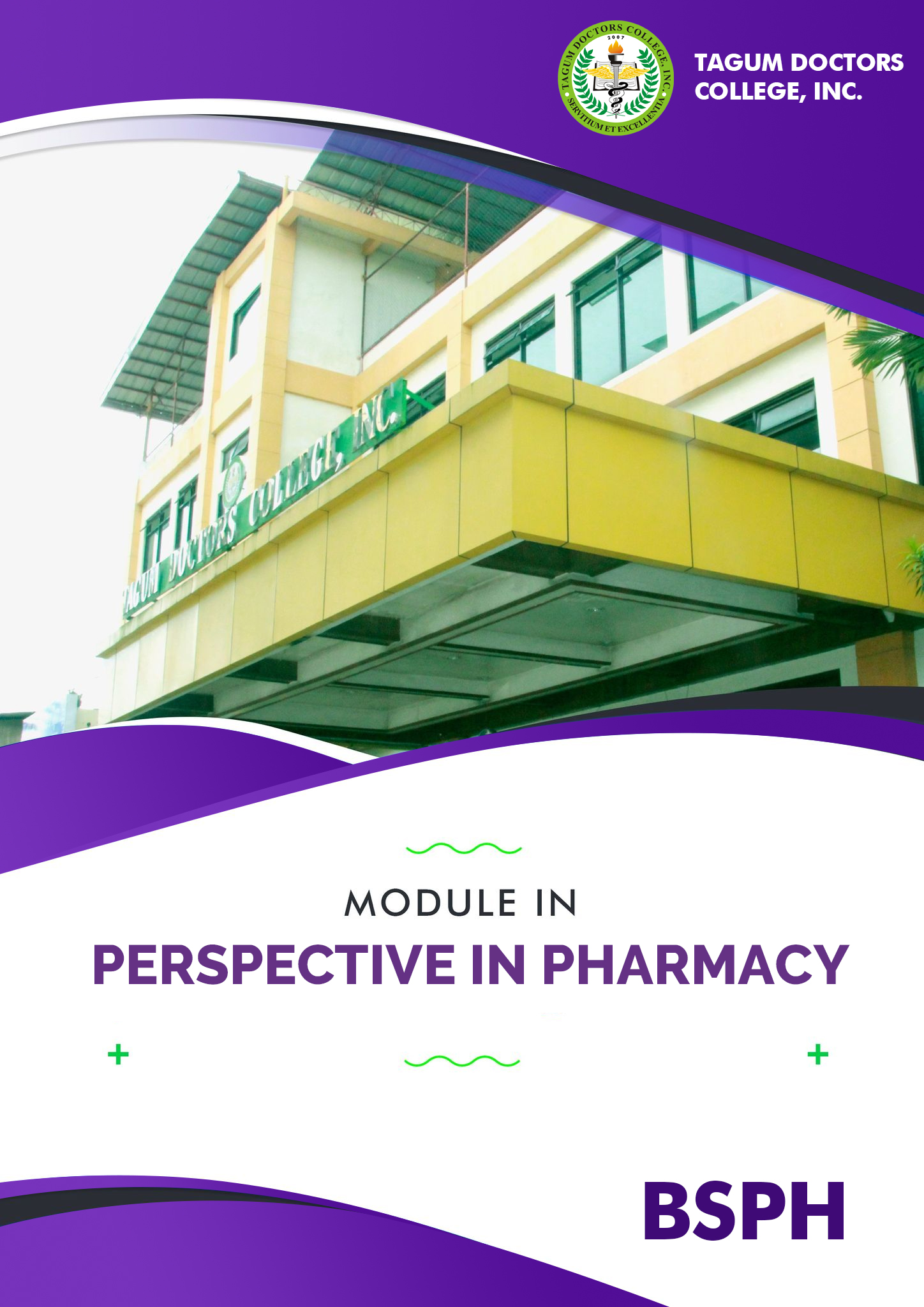 Perspectives in Pharmacy - BSPh 1A